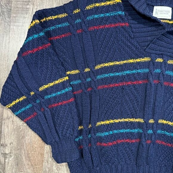 Vintage Cable Knit Sweater - Picture 3 of 9